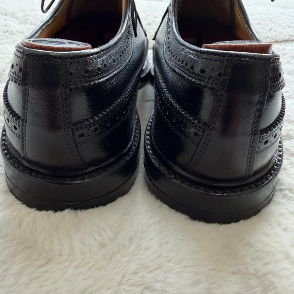 VINTAGE Florsheim Imperial Kenmoor Longwing V Cleat 92604 Wingtip Brogue Shoes 9 main image 11